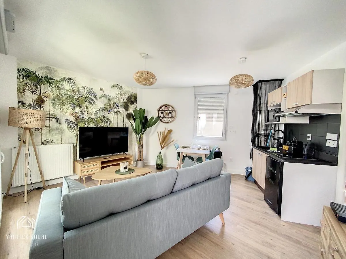 Apartamento Ღ La Terrasse Baia • Parking & Wi-Fi Toulouse 0*,  Francia