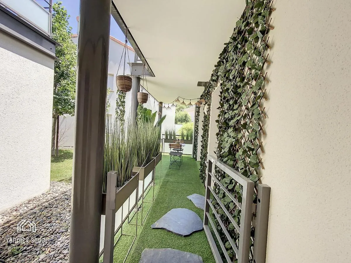 Apartamento Ღ La Terrasse Baia • Parking & Wi-Fi Toulouse