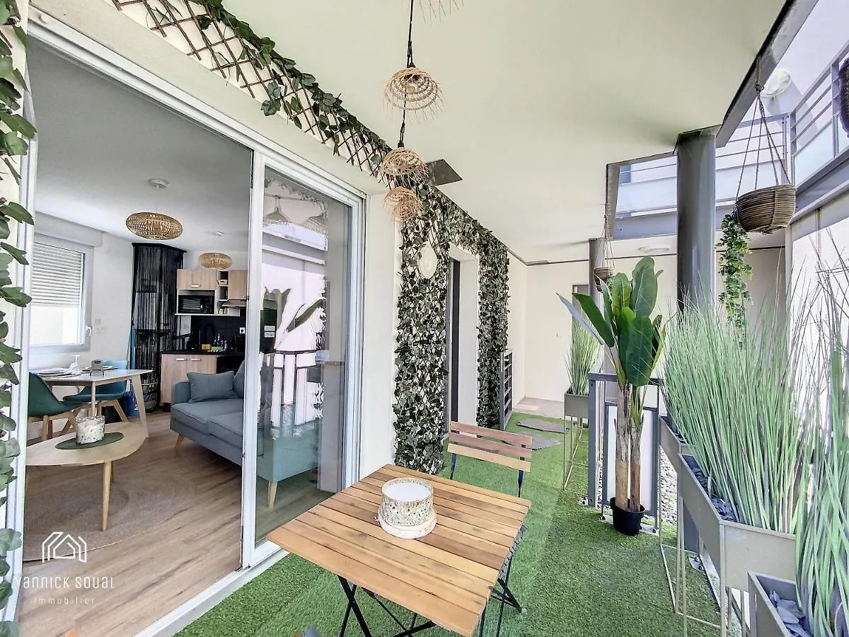 Apartamento Ღ La Terrasse Baia • Parking & Wi-Fi Toulouse